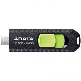 ADATA UC300, 64GB, Black & Green
