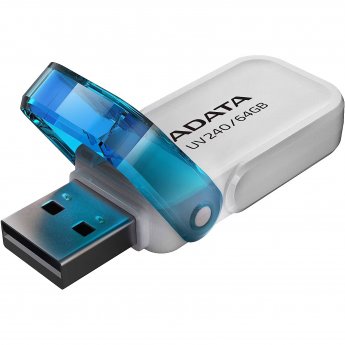 ADATA UV240, 64GB, White