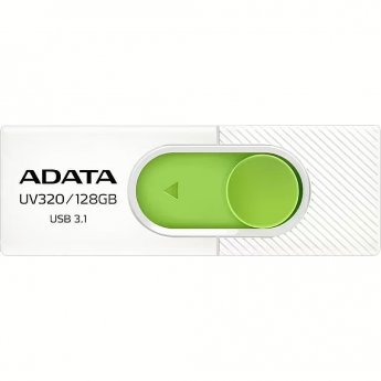ADATA UV320, 128GB, White & Green