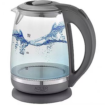 Adler AD 1286, Grey/Glass