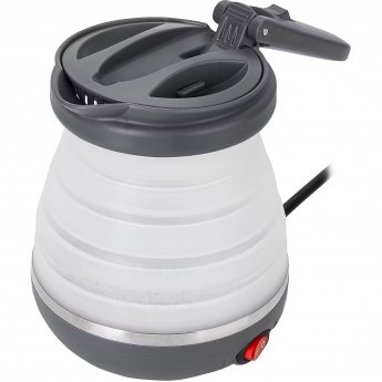 Adler travel kettle AD 1279, White/Grey