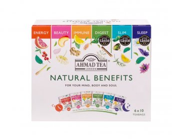 Ahmad  Tēja 10 g Alu Natural Benefits Selection, 6x10