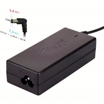 Akyga Dell Laptop Adapter AK-ND-05 19.5V, 3.34A 65W 7.4 x 5.0 mm + pin