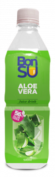 Aloe Vera sulas dzēriens ar alvejas mīkstumu (56%) BONSU, 500ml, PET (DEP)