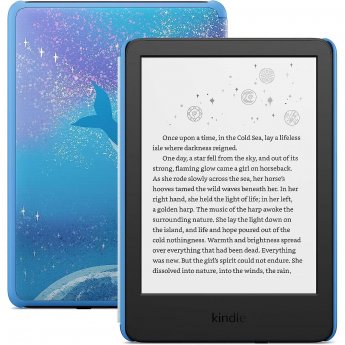 Amazon Kindle Kids 2024 11th Gen, 16GB, Space Whale