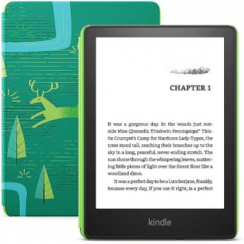 Amazon Kindle Paperwhite Kids 11th Gen, Emerald Forest