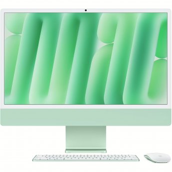 Apple iMac 24” 4.5K, Apple M4 8C CPU 8C GPU, 16GB, 256GB, Green, RUS