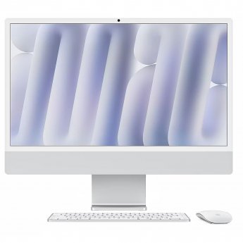 Apple iMac 24" 4.5K, M4 (10C CPU, 10C GPU), 16GB, 512GB, Silver