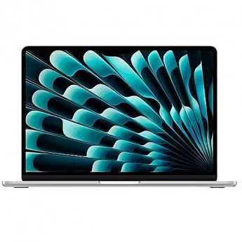 Apple MacBook Air 13.6 inches: M4 10/10, 16GB, 512GB SSD, 35W, GER - Silver