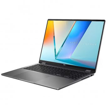Asus Ultrabook|ASUS|VivoBook Flip|TP3607SH-RJ013W|CPU  Core Ultra|u7-258V|2200 MHz|16"|Touchscreen|2880x1800|RAM 16GB|LPDDR5x|SSD 1TB|NVIDIA® GeForce RTXT 5050 Laptop GPU|8GB|ENG|Card Reader Micro SD|Windows 11 Home|Grey|1.8 kg|90NB15S1-M001F0
