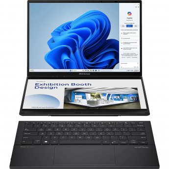 Asus Zenbook DUO UX8406CA-PZ068X Inkwell Gray, 14" 3K OLED 120Hz Touch, Core 9 285H, 32GB, 2TB SSD, Windows 11 Pro