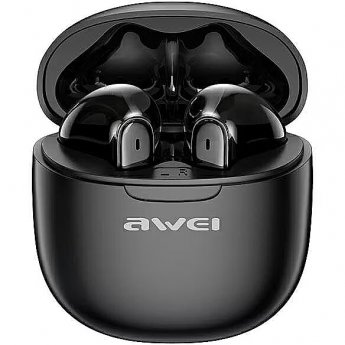 Awei Bluetooth earphones 5.3 T68 TWS ENC black