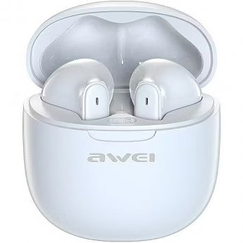 Awei Bluetooth earphones 5.3 TWS ENC white
