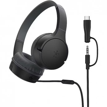 Belkin SOUNDFORM MINI WIRED ON-EAR, BLACK