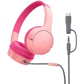 Belkin SOUNDFORM MINI WIRED ON-EAR, PINK