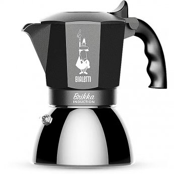 Bialetti Brikka, Silver - 4 cups