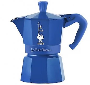 Bialetti Candyland Moka Express 3TZ (150 ml) niebieska