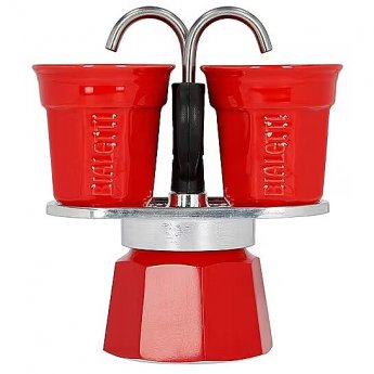 Bialetti Mini Express, Red - 2 cups