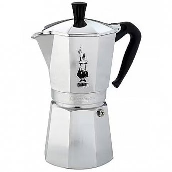 Bialetti Moka Express, Stainless steel - 12 cups
