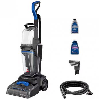Bissell Carpet Cleaner | PowerWash Hydrosteam | Corded operating | Washing function | 1400 W | Black/Cobalt Blue