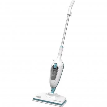Black & Decker 10in1 steam-mop, Blue/White