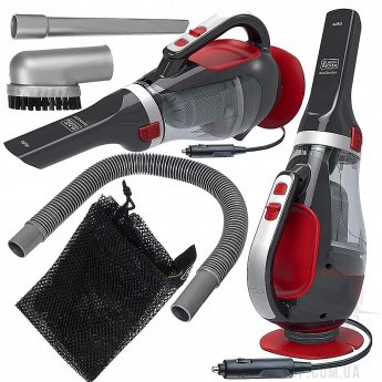 Black & Decker Dustbuster 12V, Red/Black 