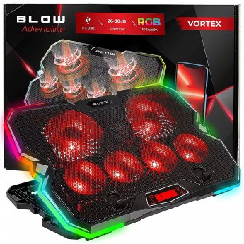 Blow 6 FAN VORTEX RGB Laptop Cooling Pad