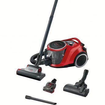Bosch Series 6 ProAnimal BGC41PET, canister vacuum cleaner (red/black)