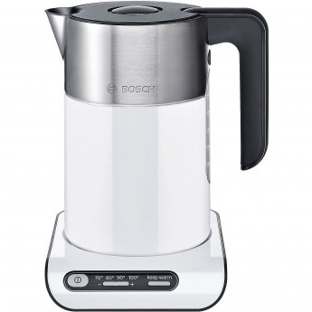 Bosch TWK8611, Stainless steel/White