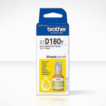 Brother BTD180Y Yellow Ink Bottle |