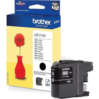 Brother LC121BK, Black Ink Cartridge