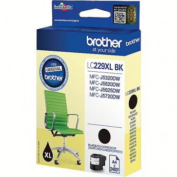 Brother LC229XLBK, Black Ink Cartridge