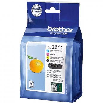 Brother LC3211VAL Cartridge Value Pack BK/C/M/Y |
