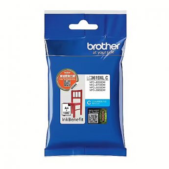 Brother LC3619XLC, Cyan Ink Cartridge