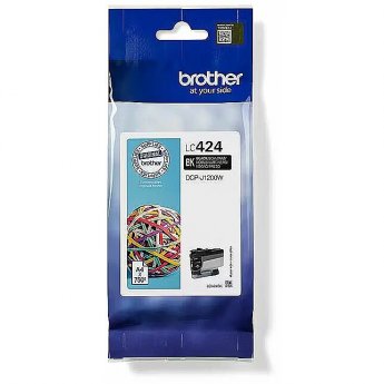 Brother LC-424BK F/ DCP-J1200W F/ 750P.