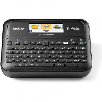 Brother P-TOUCH D610BTVP UNTIL 14MM USB W. ADAPTER/CASE/CABLE/TAPECATR.