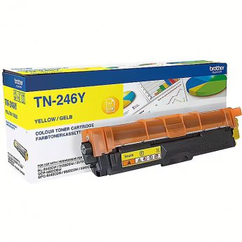 Brother TN-246 YELLOW HY TONER FOR DCL 2.2000P F/ HL-3152CDW -3172CDW