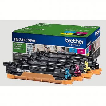 Brother Toner Brother TN243CMYK | 1000 pgs | DCP-L3510CDW, DCP-L3550CDW,