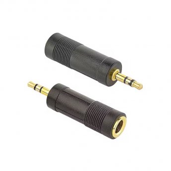 Cablexpert A-6.35F-3.5M 6.35 mm female to 3.5 mm male audio adapter |