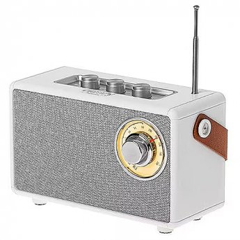 Camry Speaker Bluetooth CR1902 FM USB-C white