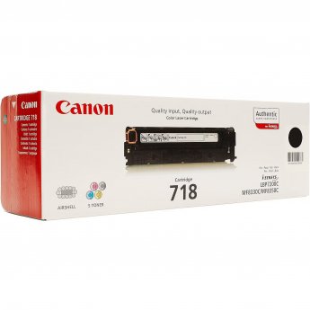Canon 718, Black toner 2-pack