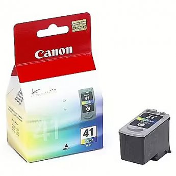 Canon CL-41 Color Ink Cartridge for Pixma iP1200/1300/1600/1700/1800/2200/2500/2600/6210/6220/631, MP140/150/160/170/180/210/220/410/430/450/460, MX300/310