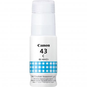 Canon GI-43 C EMB CYAN INK BOTTLE .