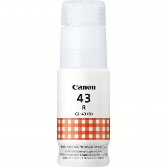 Canon GI-43 R EMB RED INK BOTTLE .