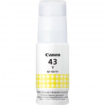 Canon GI-43 Y EMB YELLOW INK BOTTLE .