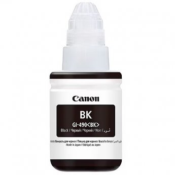 Canon GI-490, Black Ink Bottle, 135 ml