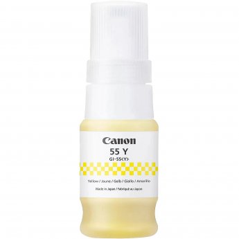 Canon GI-55 Y EUR YELLOW INK BOTTLE .