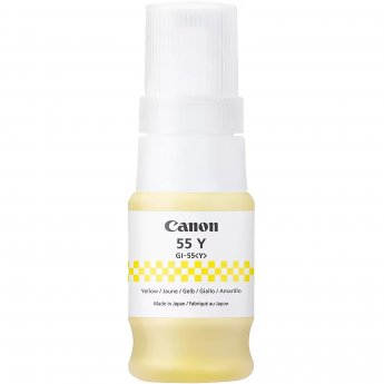 Canon GI-55 Y EUR YELLOW INK BOTTLE .