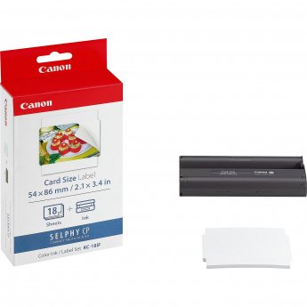 Canon KC-18IF INK AND PAPER SET .