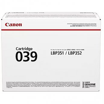 Canon LBP CARTRIDGE CRG 039 BLACK